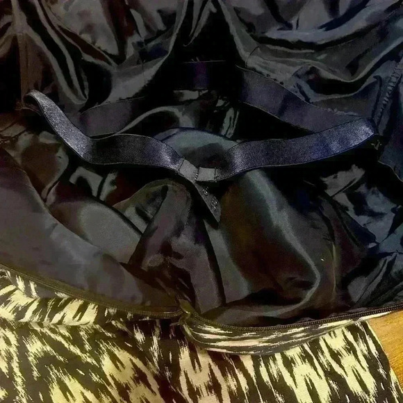 Banana Republic Women’s 14 Navy White Chevron Body-con Strapless Dress NWOT - Picture 6 of 13